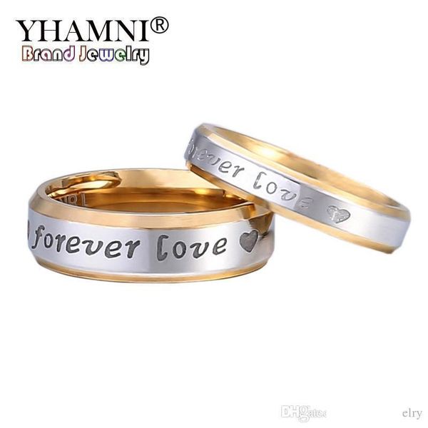 yhamni couple romantic rings gift for men and women authentic solid 925 silver & gold forever love engagement ring jewelry r096, Slivery;golden
yhamni couple romantic rings gift for men and women authentic solid 925 silver & gold forever love engagement ring jewelry r096, Slivery;golden