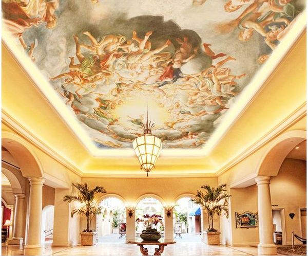 classical european literary angel drawing zenith ceiling mural modern living room wallpapers
classical european literary angel drawing zenith ceiling mural modern living room wallpapers