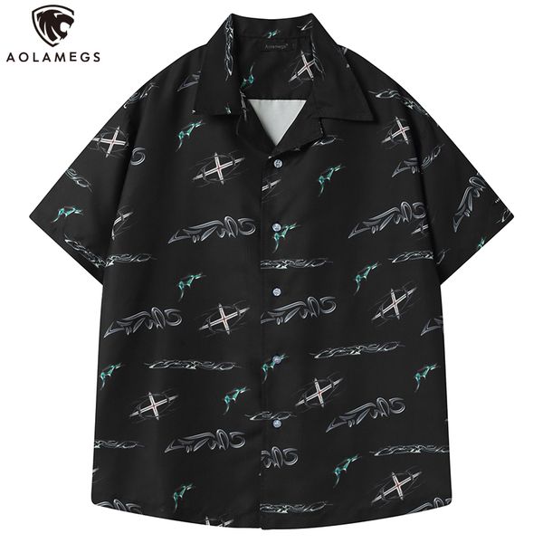 aolamegs shirts men cool letter printing male shirts thin short sleeve retro bermuda hip hop 3 color optional couple streetwear, White;black
aolamegs shirts men cool letter printing male shirts thin short sleeve retro bermuda hip hop 3 color optional couple streetwear, White;black