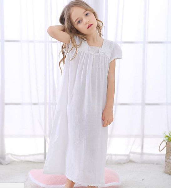 girls nightgown summer white cotton sleepwear lace bow girls nightdress sweet toddler nightgown 3-8 year clothes y200704, Blue;red
girls nightgown summer white cotton sleepwear lace bow girls nightdress sweet toddler nightgown 3-8 year clothes y200704, Blue;red