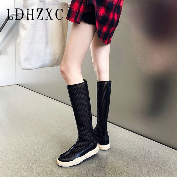 ldhzxc summer boots knee high boots high heels plus size 34-46 round toe women knee lace shoes women, Black
ldhzxc summer boots knee high boots high heels plus size 34-46 round toe women knee lace shoes women, Black