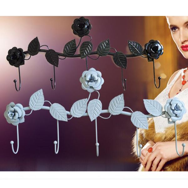 rose wall hook clothes hanger leaf storage rack elegant bedroom decorative 
rose wall hook clothes hanger leaf storage rack elegant bedroom decorative