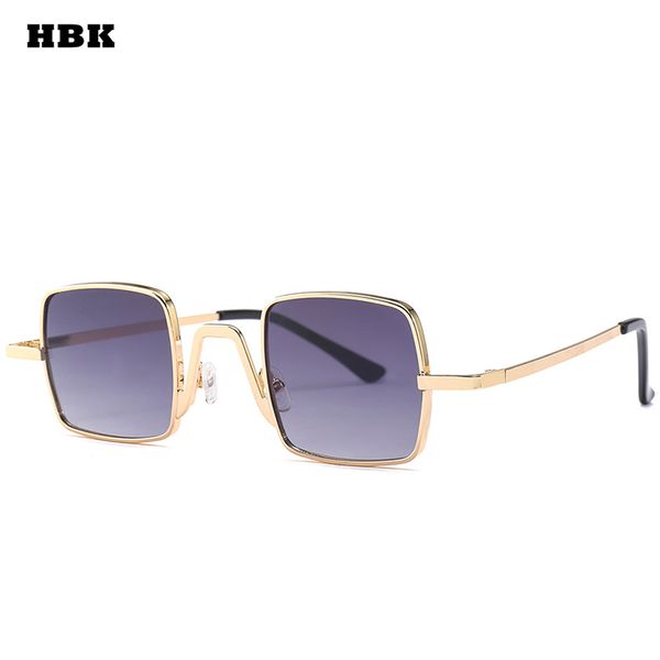 hbk fashion small square sunglasses for women color metal frame sun glasses for men red pink black champagne gradient lens, White;black
hbk fashion small square sunglasses for women color metal frame sun glasses for men red pink black champagne gradient lens, White;black