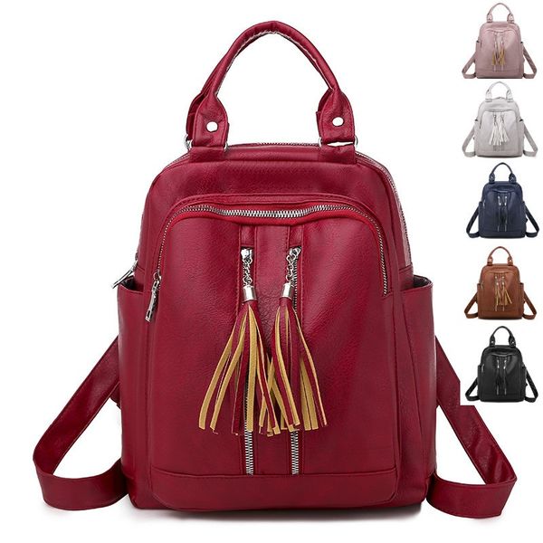 new design women crossbody backpack travel shoulder bags waterproof rucksack girls school bag mochila feminina tassel
new design women crossbody backpack travel shoulder bags waterproof rucksack girls school bag mochila feminina tassel