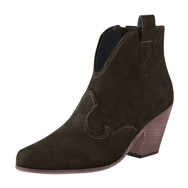 wedges pointed toe ankle boots for women vintage thick heel casual shoe western knight booties square heel platform short boots, Black
wedges pointed toe ankle boots for women vintage thick heel casual shoe western knight booties square heel platform short boots, Black