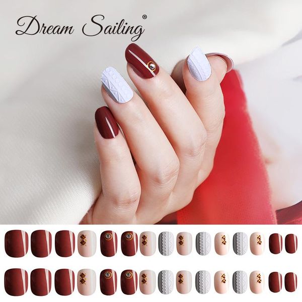 fake nails tips false nail 30pcs detachable tips for nail extension manicure art press on fake false nails instant, Red;gold
fake nails tips false nail 30pcs detachable tips for nail extension manicure art press on fake false nails instant, Red;gold