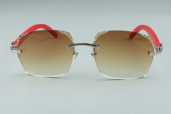 2020 fashion high-end cut lenses red natural wood sticks sunglasses 8300916-3 glasses, size:58-18-135mm, White;black
2020 fashion high-end cut lenses red natural wood sticks sunglasses 8300916-3 glasses, size:58-18-135mm, White;black