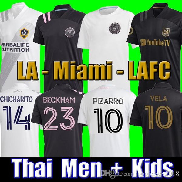 thai 2020 inter miami beckham pizarro lafc vela soccer jersey 2021 los angeles fc la galaxy chicharito football shirt men kids kits sets, Black;yellow
thai 2020 inter miami beckham pizarro lafc vela soccer jersey 2021 los angeles fc la galaxy chicharito football shirt men kids kits sets, Black;yellow