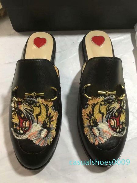 delivery leather loafers muller designer slipper mens shoes with buckle fashion men women princetown slippers us 7 c09, Black
delivery leather loafers muller designer slipper mens shoes with buckle fashion men women princetown slippers us 7 c09, Black
