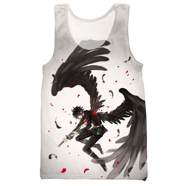 anime owari no seraph 3d printed tank for men fashion cool summer tank work out men women halter, White;black
anime owari no seraph 3d printed tank for men fashion cool summer tank work out men women halter, White;black