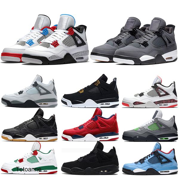 4 new bred 4s mens basketball shoes what the cool grey white cement royalty men designer sports sneakers size 40-47
4 new bred 4s mens basketball shoes what the cool grey white cement royalty men designer sports sneakers size 40-47