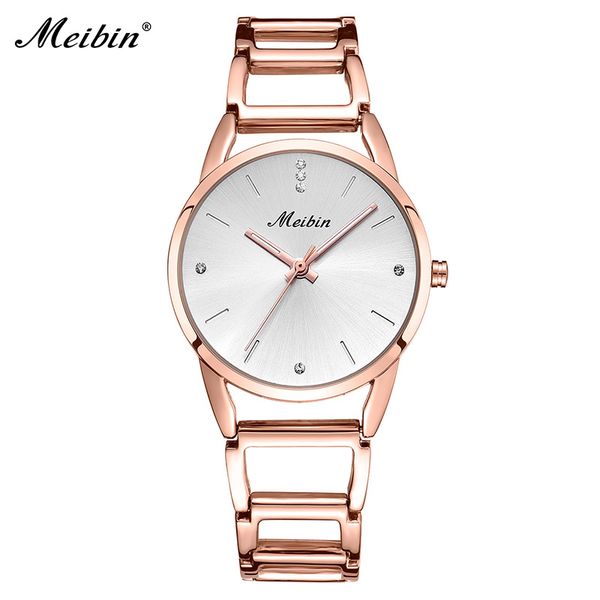 fashion meibin elegant women bracelet watch casual ladies quartz watches casual female wristwatch montre femme gifts, Slivery;brown
fashion meibin elegant women bracelet watch casual ladies quartz watches casual female wristwatch montre femme gifts, Slivery;brown