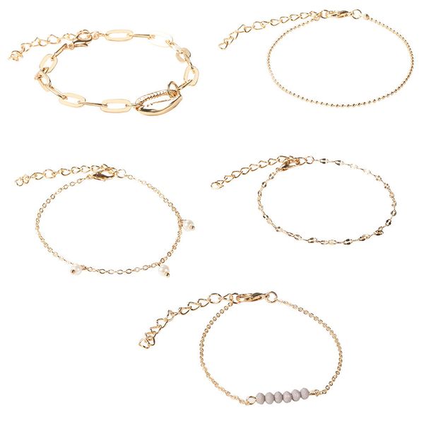 fashion vintage 5 sets/pcs natural sea shell round bead bracelets for women bohemian punk girl crush gold color minimalist party, Black
fashion vintage 5 sets/pcs natural sea shell round bead bracelets for women bohemian punk girl crush gold color minimalist party, Black