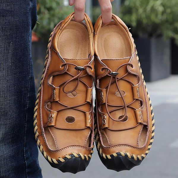 2020 new fashion summer flip flop men breathable leather sandals man flats casual beach men's shoes plus size 38-48, Black
2020 new fashion summer flip flop men breathable leather sandals man flats casual beach men's shoes plus size 38-48, Black