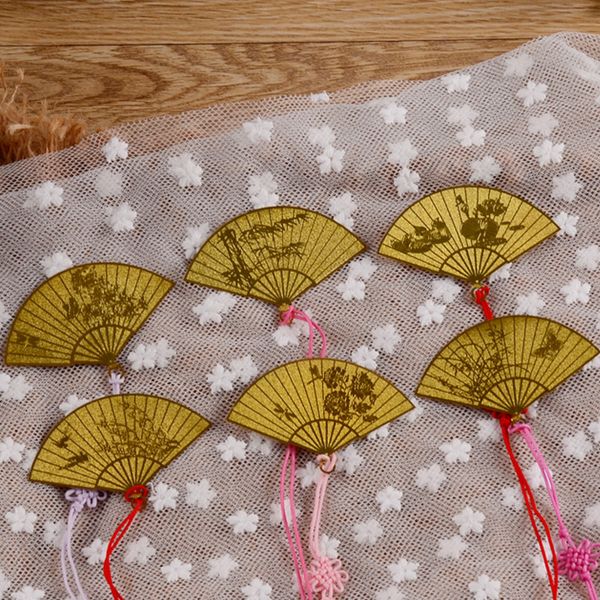 

6pcs/lot chinese classical style metal bookmark merlin bamboo chrysanthemum plum orchid vintage fan book marks