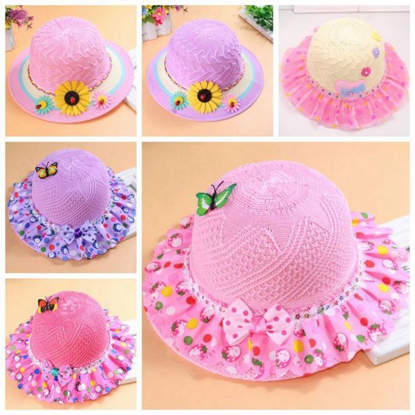 summer korean-style college style sun hat princess hat brim straw baby girl's fashion, Yellow
summer korean-style college style sun hat princess hat brim straw baby girl's fashion, Yellow