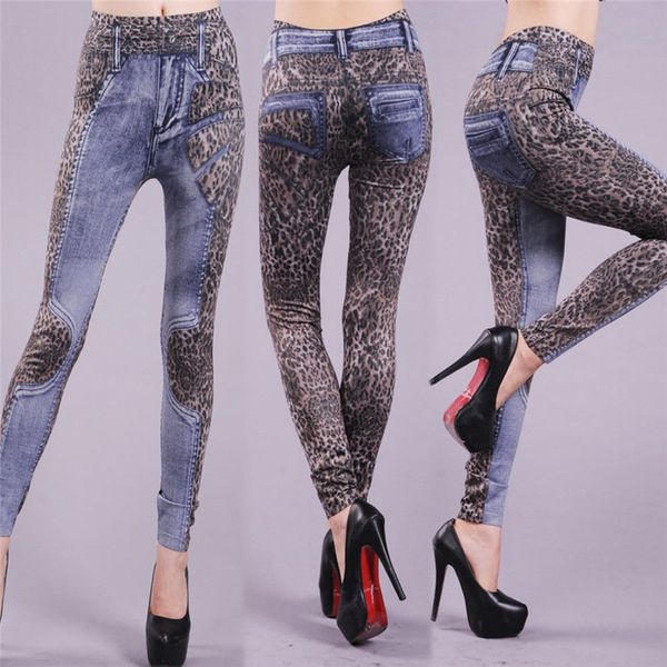 hirigin 2019 women's leopard printed pencil jeans skinny stretchy soft pants elastic slim denim jeans trouser, Blue
hirigin 2019 women's leopard printed pencil jeans skinny stretchy soft pants elastic slim denim jeans trouser, Blue