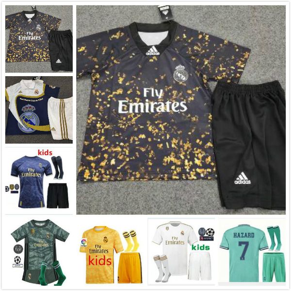 kids kit real madrid soccer jerseys 2019/20 boys home football kit hazard asensio isco sergio ramos rodrygo kroos 19 20 child soccer kits, Black
kids kit real madrid soccer jerseys 2019/20 boys home football kit hazard asensio isco sergio ramos rodrygo kroos 19 20 child soccer kits, Black
