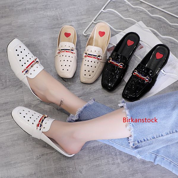 loafers slippers fashion luxury designer shoes women sandals black white good leather non-slip bottom breathable slipper 36-39
loafers slippers fashion luxury designer shoes women sandals black white good leather non-slip bottom breathable slipper 36-39