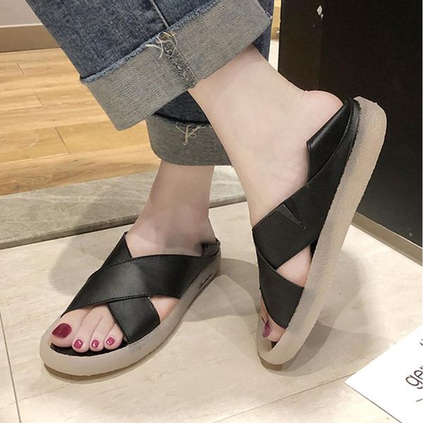 sandals women cross belt flat sandals roman style beach slippers flip flop slip on soft bottom women shoes platform 2020, Black
sandals women cross belt flat sandals roman style beach slippers flip flop slip on soft bottom women shoes platform 2020, Black