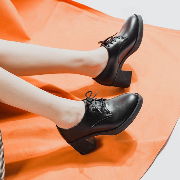 autumn & spring dress women's shoes fashion female debby shoes thick heels women oxfords lace-up oulyyyogo, Black
autumn & spring dress women's shoes fashion female debby shoes thick heels women oxfords lace-up oulyyyogo, Black