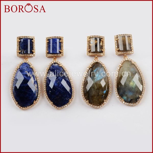 borosa 3/5pairs fashion micro pave cz multi-kind faceted stone earring natural labradorite lapis dangle earrings wx1021, Silver
borosa 3/5pairs fashion micro pave cz multi-kind faceted stone earring natural labradorite lapis dangle earrings wx1021, Silver