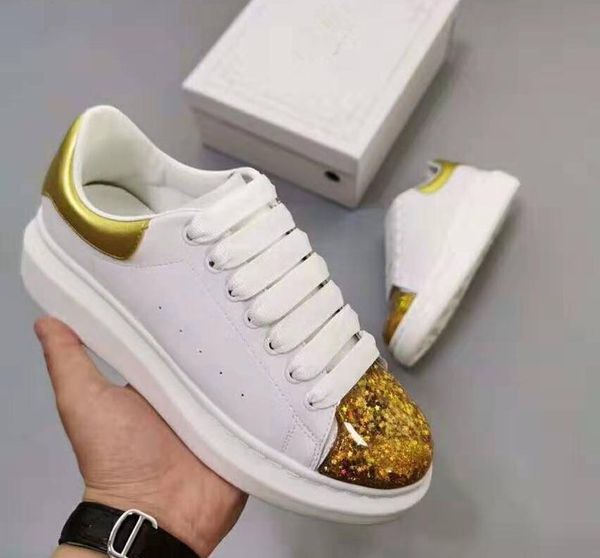 new fashion designer mens casual shoes 2019 luxurious brand women leather white sneakers loafers outdoor zapatos driving shoes 35-44 t07, Black
new fashion designer mens casual shoes 2019 luxurious brand women leather white sneakers loafers outdoor zapatos driving shoes 35-44 t07, Black