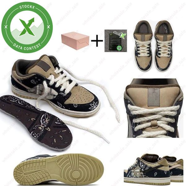 С коробкой новый SB Dunk x низкая баскетбольная обувь Dunk SB человек женщины кактус домкраты парашют бежевый Петра коричневый Трэвис дизайнер Скоттс кроссовки
С коробкой новый SB Dunk x низкая баскетбольная обувь Dunk SB человек женщины кактус домкраты парашют бежевый Петра коричневый Трэвис дизайнер Скоттс кроссовки