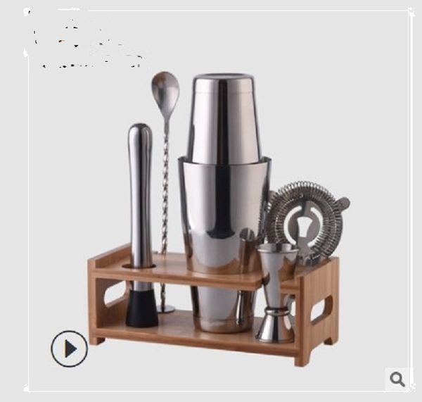 2020 stainless steel cocktail wine mixer set bamboo wood frame red wine creative shaker
2020 stainless steel cocktail wine mixer set bamboo wood frame red wine creative shaker