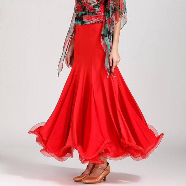 standard ballroom dance dresses women waltz modern competition dancing skirt ballroom exercise dance dress, Black;red
standard ballroom dance dresses women waltz modern competition dancing skirt ballroom exercise dance dress, Black;red