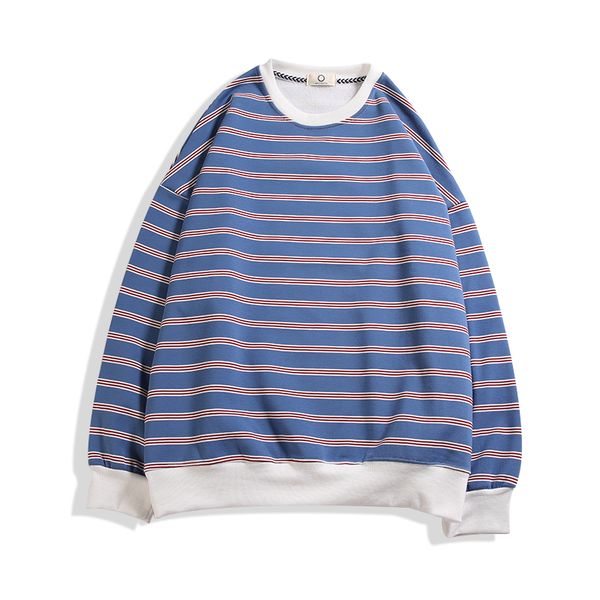 white stripe hoodie men japanese hip hop loose streetwear round neck sweashirt men stripe hoodie cotton pullover, Black
white stripe hoodie men japanese hip hop loose streetwear round neck sweashirt men stripe hoodie cotton pullover, Black