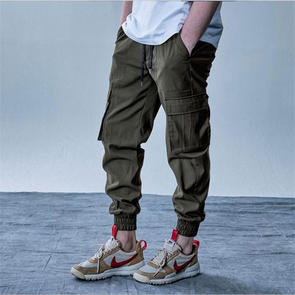 новые черные панталоны hip hop jogger для мужчин с множеством карманов и тренировочными днищ для уличных случайного, Black
новые черные панталоны hip hop jogger для мужчин с множеством карманов и тренировочными днищ для уличных случайного, Black