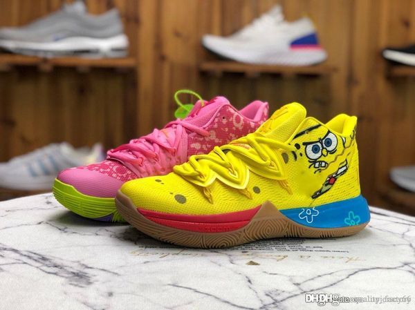 kyries irving 5 designer basketball shoes for men mandarin duck 2020 spongebaby big star patrick outdoor sneakers size 40-46, White;red
kyries irving 5 designer basketball shoes for men mandarin duck 2020 spongebaby big star patrick outdoor sneakers size 40-46, White;red