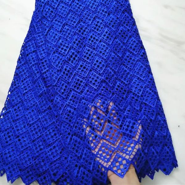 5yards/pc royal blue african water soluble lace embroidery french guipure lace fabric for dressing bw59-5, Black;white
5yards/pc royal blue african water soluble lace embroidery french guipure lace fabric for dressing bw59-5, Black;white