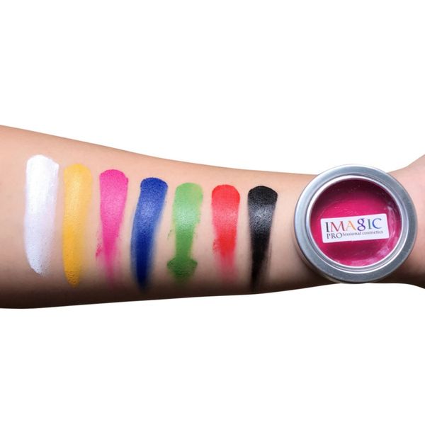 7 colors imagic professional cosmetics 1pcs halloween party face painting tattoo body oil painting beauty makeup paint tools
7 colors imagic professional cosmetics 1pcs halloween party face painting tattoo body oil painting beauty makeup paint tools