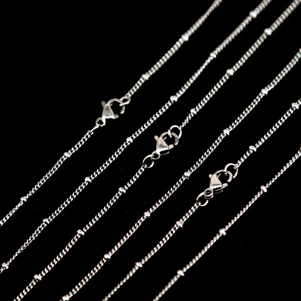 ball station chain necklace 316 stainless steel necklace for pearl cage & diffuser oil locket women girl pendant, Silver
ball station chain necklace 316 stainless steel necklace for pearl cage & diffuser oil locket women girl pendant, Silver