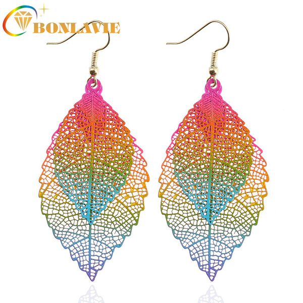 bonlavie double layer leaf tassel earring simple retro color metal computer chip leaves earrings ornament, Golden;silver
bonlavie double layer leaf tassel earring simple retro color metal computer chip leaves earrings ornament, Golden;silver