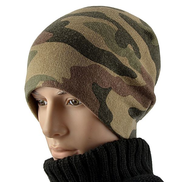 male winter camouflage ski hat men hip-hop punk rock skullies women warm knitting beanies
male winter camouflage ski hat men hip-hop punk rock skullies women warm knitting beanies