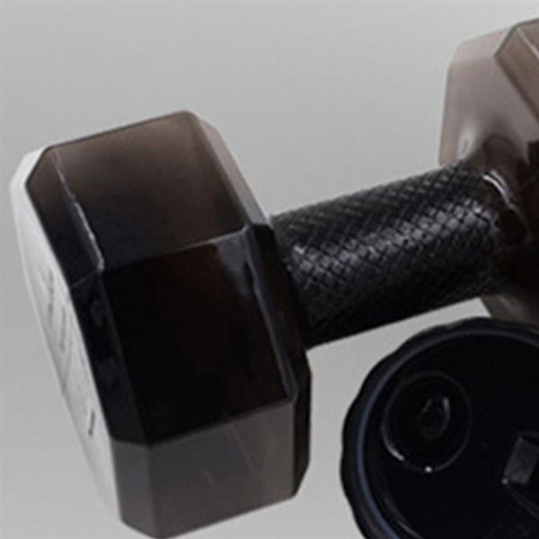 2.2 l dumbbell shaped sports bottle portable drinking bottle high capacity sports gym training water bottle (black
2.2 l dumbbell shaped sports bottle portable drinking bottle high capacity sports gym training water bottle (black
