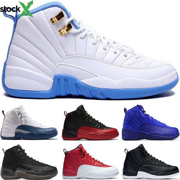 2020 basketball shoes 12 university blue men sports taxi playoffs high deep royal blue wolf grey sports sneakers size 41-47, Black
2020 basketball shoes 12 university blue men sports taxi playoffs high deep royal blue wolf grey sports sneakers size 41-47, Black