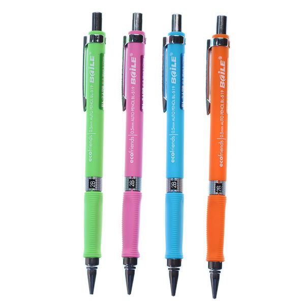 4 sets / set, press the plastic activity pencil simple 2b study stationery writing painting children's gift 0.5/0.7mm, Blue;orange
4 sets / set, press the plastic activity pencil simple 2b study stationery writing painting children's gift 0.5/0.7mm, Blue;orange