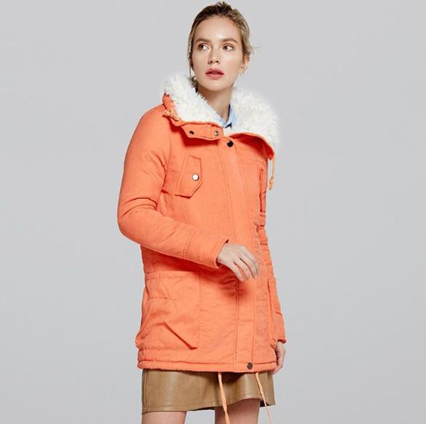 winter jacket women parkas cotton long warm thick fur turn down collar cashmere coat with pockets zipper outwear casaco feminino, Black
winter jacket women parkas cotton long warm thick fur turn down collar cashmere coat with pockets zipper outwear casaco feminino, Black