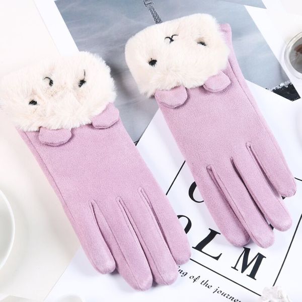 fashion design young womens christmas gift 6 colors leather gloves cute touch screen glove, Blue;gray
fashion design young womens christmas gift 6 colors leather gloves cute touch screen glove, Blue;gray
