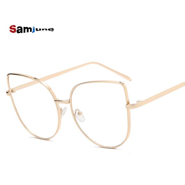oversize women metal cat eye glasses frame brand designer fashion men clear lens eyeglasses eyewear glasses frame for women, Black
oversize women metal cat eye glasses frame brand designer fashion men clear lens eyeglasses eyewear glasses frame for women, Black