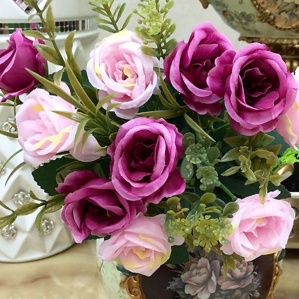 artificial 1 bunch french rose floral bouquet fake silk flower table daisy camellia flores artificiales para decoracion hogar
artificial 1 bunch french rose floral bouquet fake silk flower table daisy camellia flores artificiales para decoracion hogar