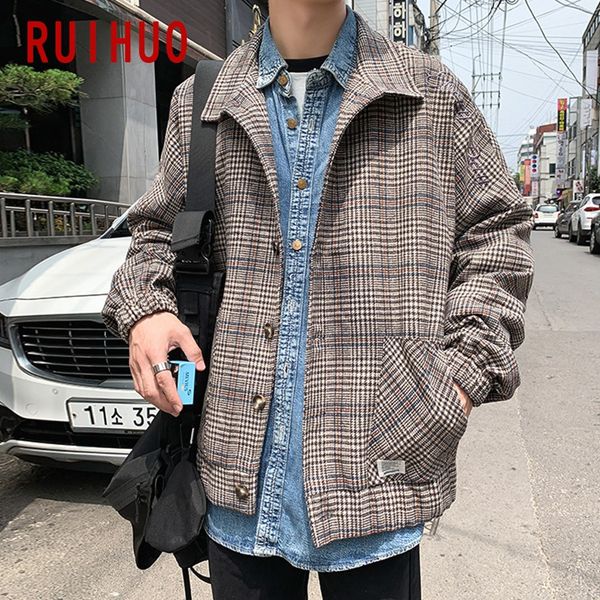 ruihuo woollen jacket men coat clothes streetwear bomber jacket men hip hop winter coat mens jackets and coats 5xl 2019 autumn, Black;brown
ruihuo woollen jacket men coat clothes streetwear bomber jacket men hip hop winter coat mens jackets and coats 5xl 2019 autumn, Black;brown