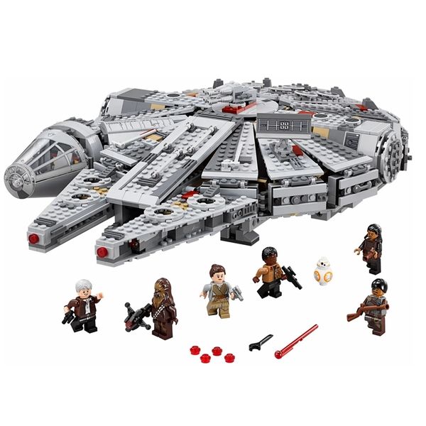 building blocks compatible lepining star wars millennium 05007 falcon spacecraft children birthday gift toys in stock 1381 pcs ing
building blocks compatible lepining star wars millennium 05007 falcon spacecraft children birthday gift toys in stock 1381 pcs ing
