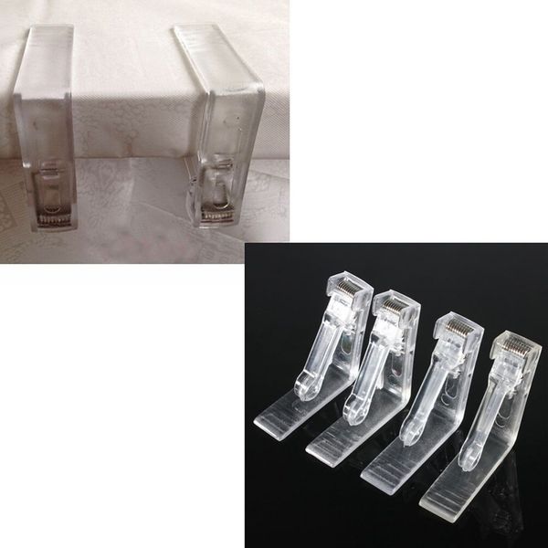peerless 4pcs plastic durable clips clear tablecloth clips table cover holder clamps party picnic office
peerless 4pcs plastic durable clips clear tablecloth clips table cover holder clamps party picnic office