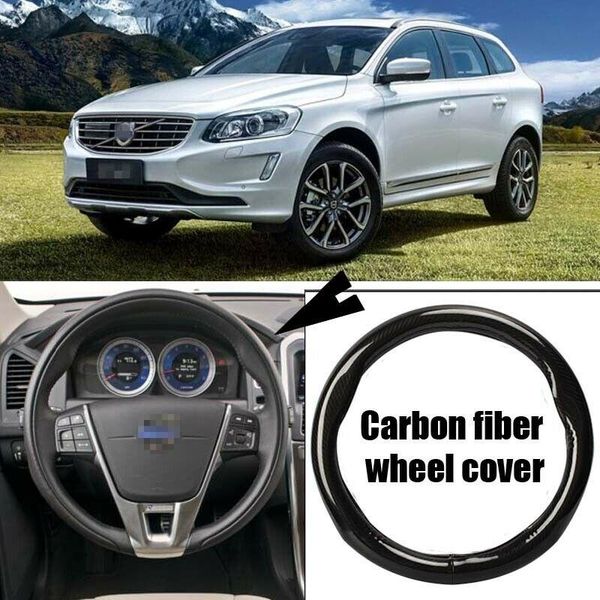car-styling 38cm black carbon fiber pvc leather car steering wheel cover for volvo xc60
car-styling 38cm black carbon fiber pvc leather car steering wheel cover for volvo xc60