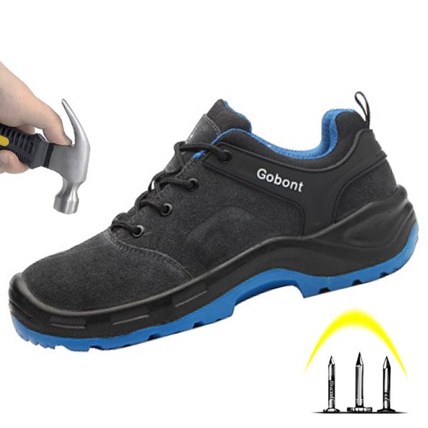 new men's steel head shoes work safety shoes breathable work boots indestructible safety men's anti-collision sports, Black
new men's steel head shoes work safety shoes breathable work boots indestructible safety men's anti-collision sports, Black